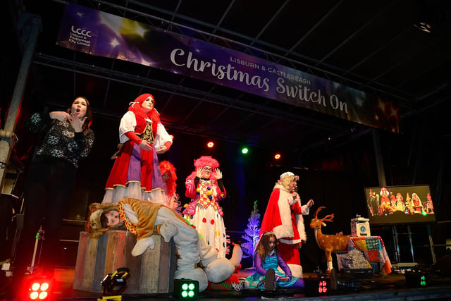An evening of festive entertainment as Lisburn lights up for Christmas