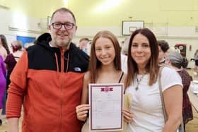 Students, families and friends were all out in force to celebrate the top grades and best ever results from the school.