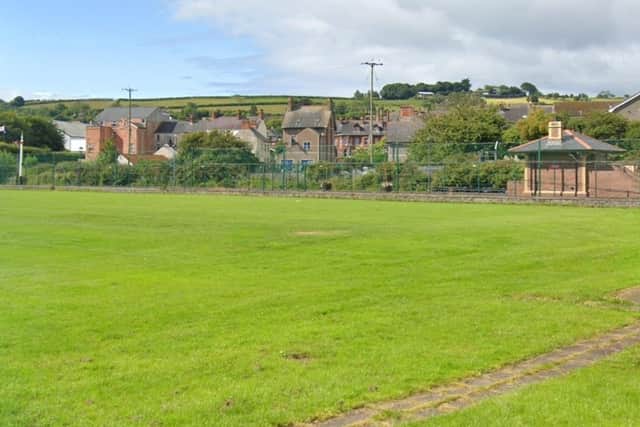 Castleview Road pitch. Pic: Google