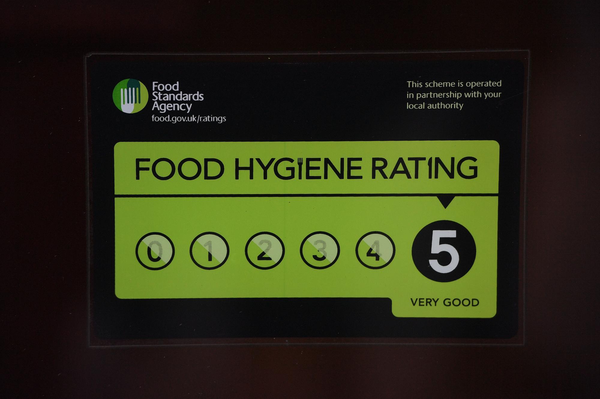Armagh City, Banbridge and Craigavon restaurant given new food hygiene rating