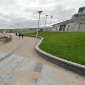 The beacon lighting will take place at Portrush's East Strand. Credit Google Maps