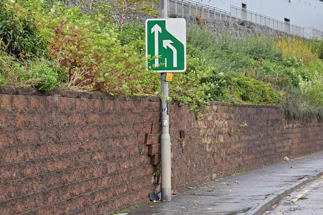 The Shore Road has now been closed in both directions between Mill Road and Longwood Road due to the threat of a retaining wall collapsing. (Pic Colm Lenaghan/Pacemaker).