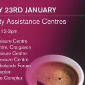 NIE have organised a number of Community Assistance Centres open across NI from 12 – 3pm for those still affected by power cuts. Credit NIE