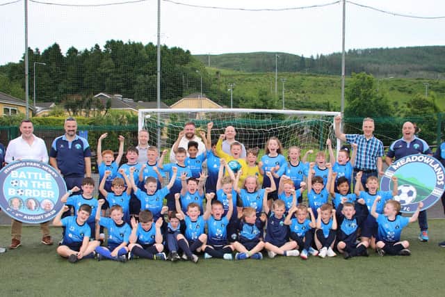 Meadowlands FC really excited about their 1st Ever 'Battle On the Border' Football Tournament taking place in Jennings Park 1st to 3rd August in memory of Gerry Murtagh, Kevin McArdle and Kieran Lucas.