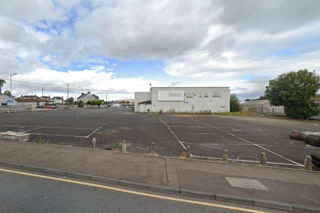 A Lidl store is going to be built on this vacant site off Burn Road and Orritor Road in Cookstown. Credit: Google