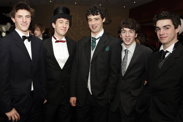 Pictured at the Dalriada School Formal in 2009 at the Royal Court Hotel are these five students.