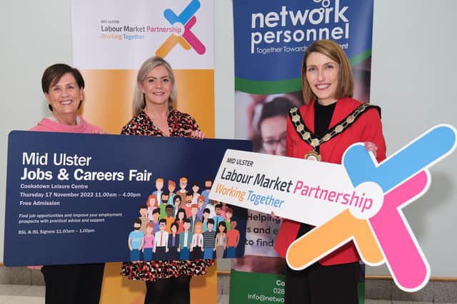 Mid Ulster District Council Chair Cllr Córa Corry says the Council is delighted to host the Jobs and Careers Fair in Cookstown.
