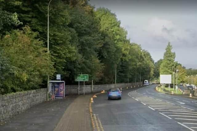 A general view of the Randalstown Road, Antrim. Picture by: Google