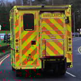 Emergency services were called to the Queen Street area of Ballymena on Saturday evening. Picture: Colm Lenaghan/ Pacemaker