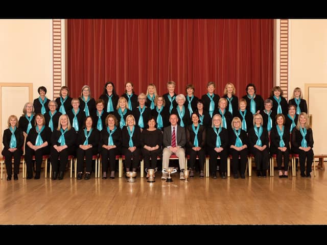 Whitehead Ladies Choir will be performing Fauré’s Requiem in Islandmagee Presbyterian Church (Kilcoan).  Photo:  Whitehead Ladies Choir