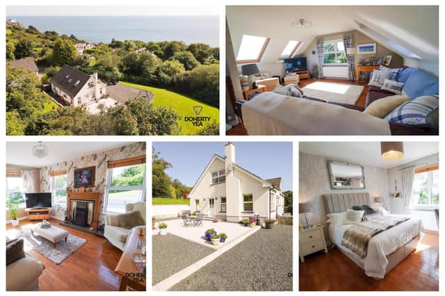 The Whitehead property is on the market for £475,000. Photos: Doherty Yea