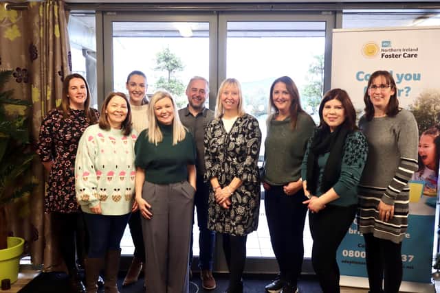The South Eastern Trust Foster Care Team, Pic credit: SEHSCT