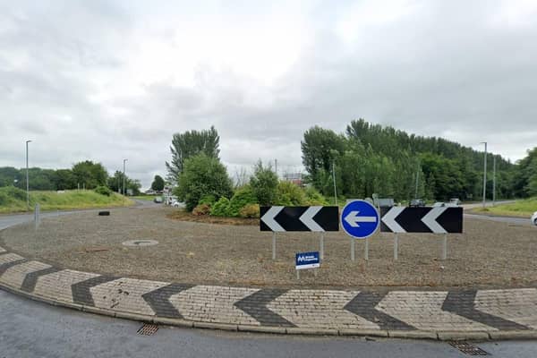 The Kilraughts Road roundabout in Ballymoney - Infrastructure Minister John O’Dowd has announced that a £415,000 carriageway resurfacing scheme on the B16 Kilraughts Road, Ballymoney will commence on Monday 11 March.  Credit Google Maps