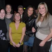 Larne Eagles netball team members enjoying the Larne Borough Council Sports Awards 2007 in the McNeill Theatre