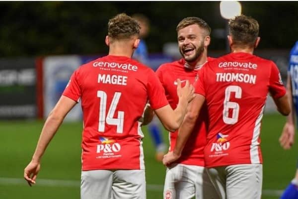 Police have issued travel advice ahead of Larne's match with Shamrock Rovers. (Pic: Pacemaker).