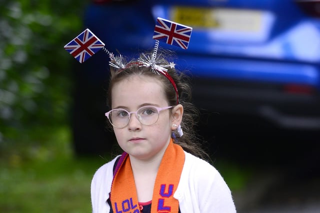 Eye-catching headwear on show at the Dungannon Twelfth.