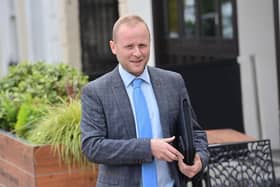 Jamie Bryson has won his case against a local council over their Union Flag policy - after officials admitted defeat. Pic Colm Lenaghan/Pacemaker