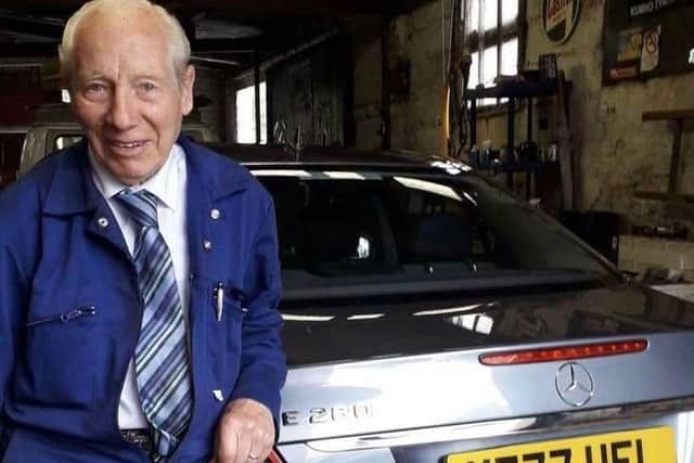 Uel McDowell ran the family garage at Bridge Street for over 60 years.