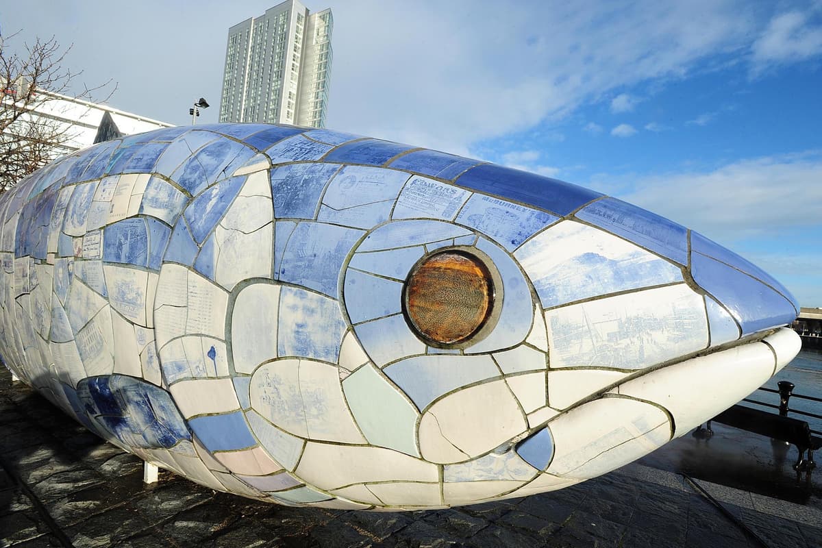 Damashing Man to appear in court charged with damaging Belfast’s iconic ‘Big Fish ...