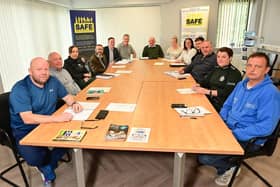 Members of the Lisburn SAFE steering group at a recent meeting