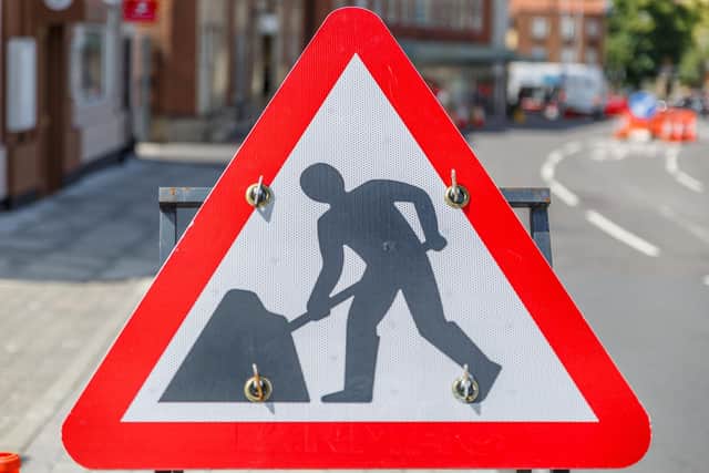 A number of programmes of roadworks will be taking place across Carrickfergus over the coming days. (Pic: Oscar Adobe).