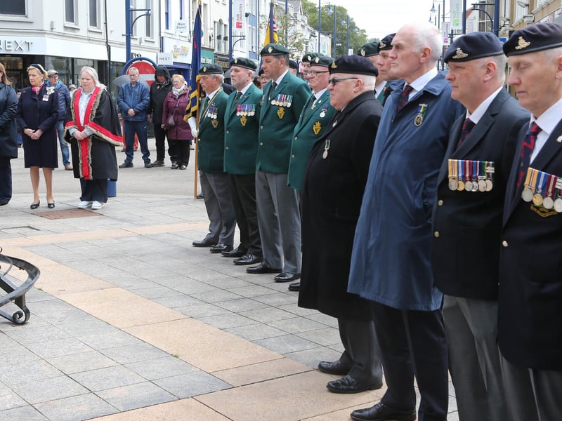 Commemorating D-Day in Coleraine.