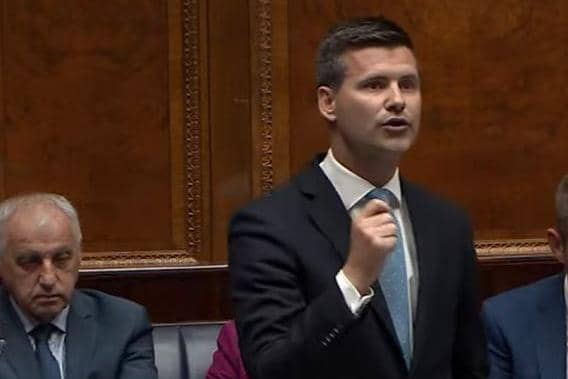 DUP MLA Jonathan Buckley has chided Sinn Fein on immigration - saying they want 'Brits out but everyone else in'.