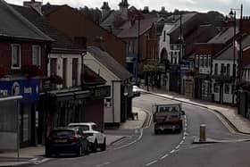 General view of Main Street, Ballyclare. Pic: Local Democracy Reporting Service