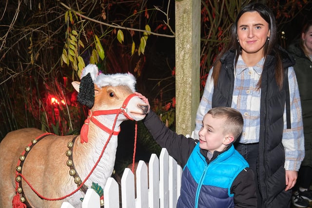 There was plenty of fun for children at the Maghera Christmas lighting-up event.