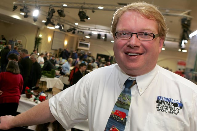 Keith Johnston  pictured at the Extra Northern Irland Farm Toy and Model Show in the Magherabuoy Hotel Portrush in 2011.