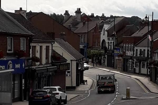 Ballyclare Main Street. Pic: Local Democracy Reporting Service
