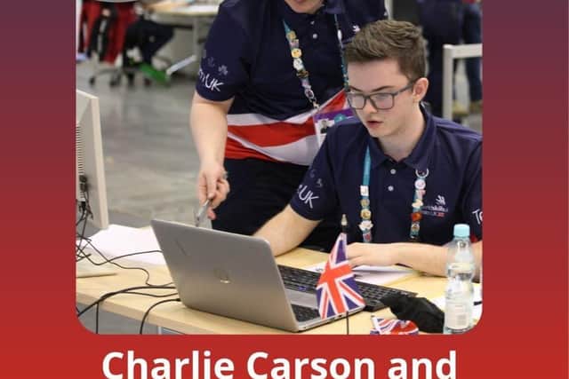 Jason Scott and Charlie Carson, were awarded a Medallion of Excellence at WorldSkills 2024