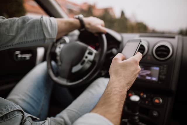 New government data analysed by CompareNI.com has found that over half of NI drivers have used their phone while driving.  Picture: Getty