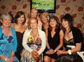 Nicola Taggart, Katelin Wallace, Issy Hemphill, Lorraine Johnston, Jill Taggart and Nicky Butcher pictured enjoying themselves at the Cheltenham Gold Cup day at the Railway Arms, Coleraine in 2010