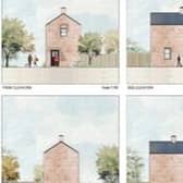 Plans have been submitted to Council for a housing development in Dungiven. The plans show sketches for the Four Person House. Credit: McGirr Architects