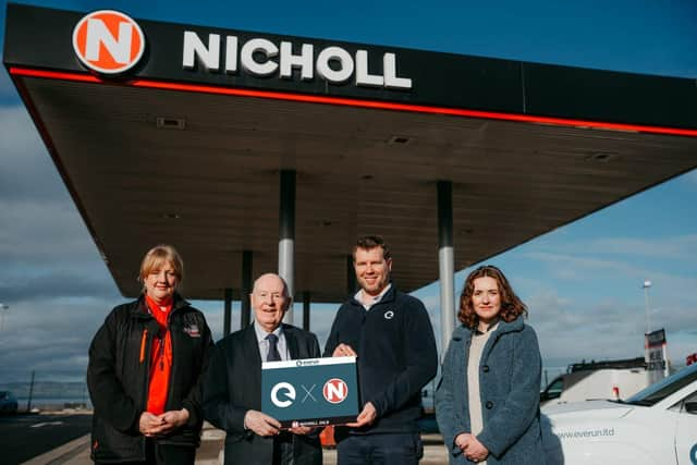 From left: Margaret Gallagher, Hugh Nicholl, Andrew Johnston and Eimear O’Reilly.