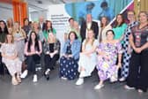 The Mayor Councillor Neil Kelly with programme participants and teachers at celebration event