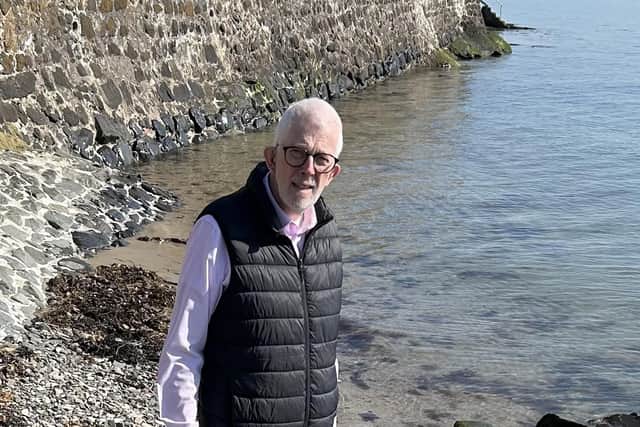 Stewart Dickson MLA at Jointure Bay, Greenisland. Picture: supplied by Stewart Dickson.