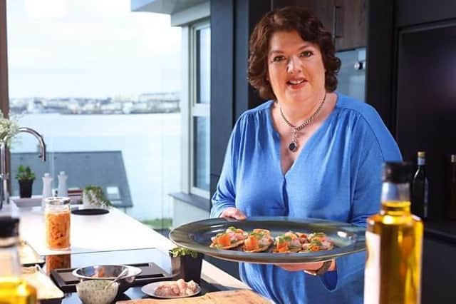 Chef Paula McIntyre is back for series three of Hamely Kitchen beginning on Friday 24 November, BBC One Northern Ireland and BBC iPlayer at 7.30pm. Credit BBC NI