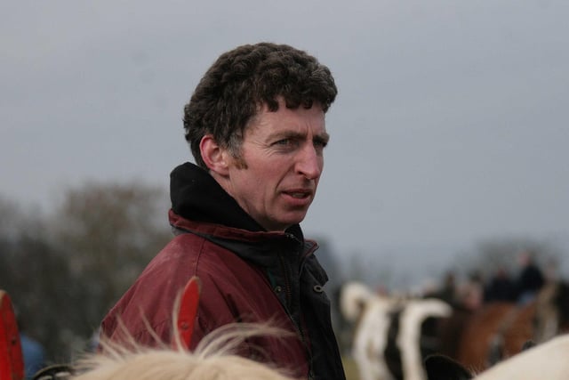 Sean McAllister pictured at the St Patrick's Day ploughing match held at Ballycastle in 2009