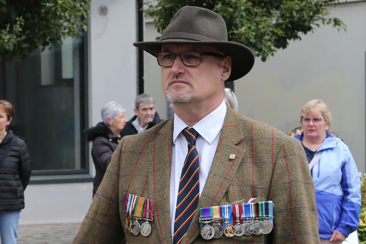 D-Day 80th anniversary commemorative wreath-laying in Coleraine in pictures