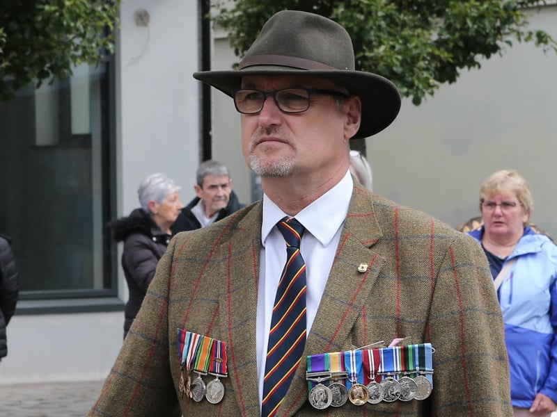 Commemorating D-Day in Coleraine.