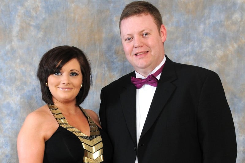 Mel and John Fox who attended the Cookstown & Dungannon Women's Aid White Ribbon Ball in 2010.mm2210-176ar.