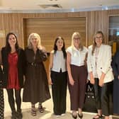 Specialist Award winners, with Marie-Louise Sloan (Director of Children’s Services and Executive Director of Social Work). Pic credit: SEHSCT