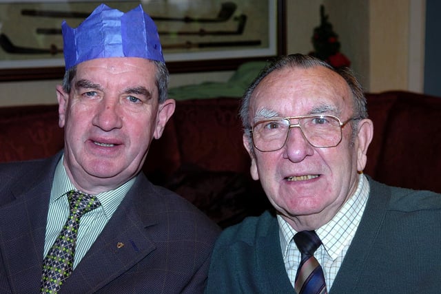 A great time was had by all at the Cookstown Age Concern Christmas dinner held in Killymoon Golf Club in 2007.