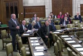 Jim Allister has support from all unionist MPs and support from parties across the Commons for his bill to remove the Irish Sea border.
