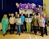 Staff and supporters of Lisburn's Downtown Centre will be taking part in the Belfast marathon to raise money for the charity. Pic credit: Downtown Centre