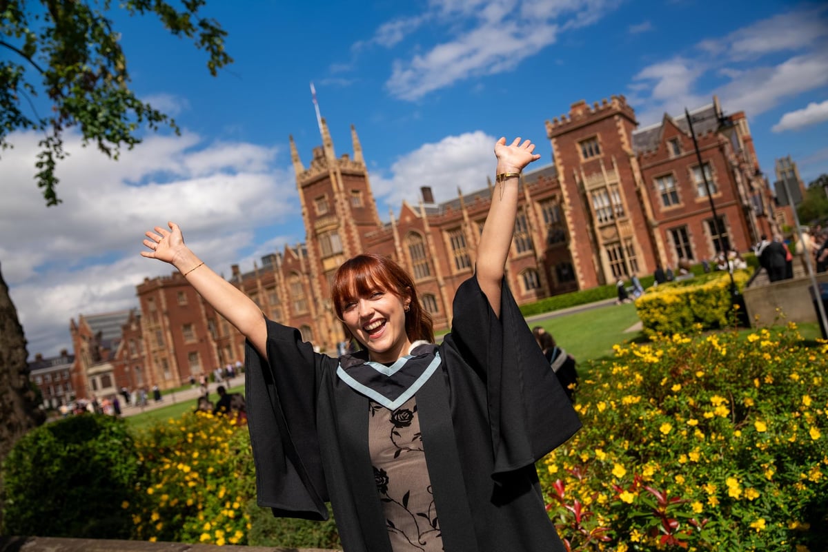 In pictures: celebrations at Queen's University, Belfast summer graduations on Saturday