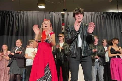Pupils at Lisnagarvey High School are putting the finishing touches to their upcoming production of Grease
