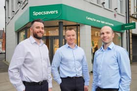Store directors JP Rice, Michael Kennedy and Colm Campbell. Picture: Aaron McCracken Photography